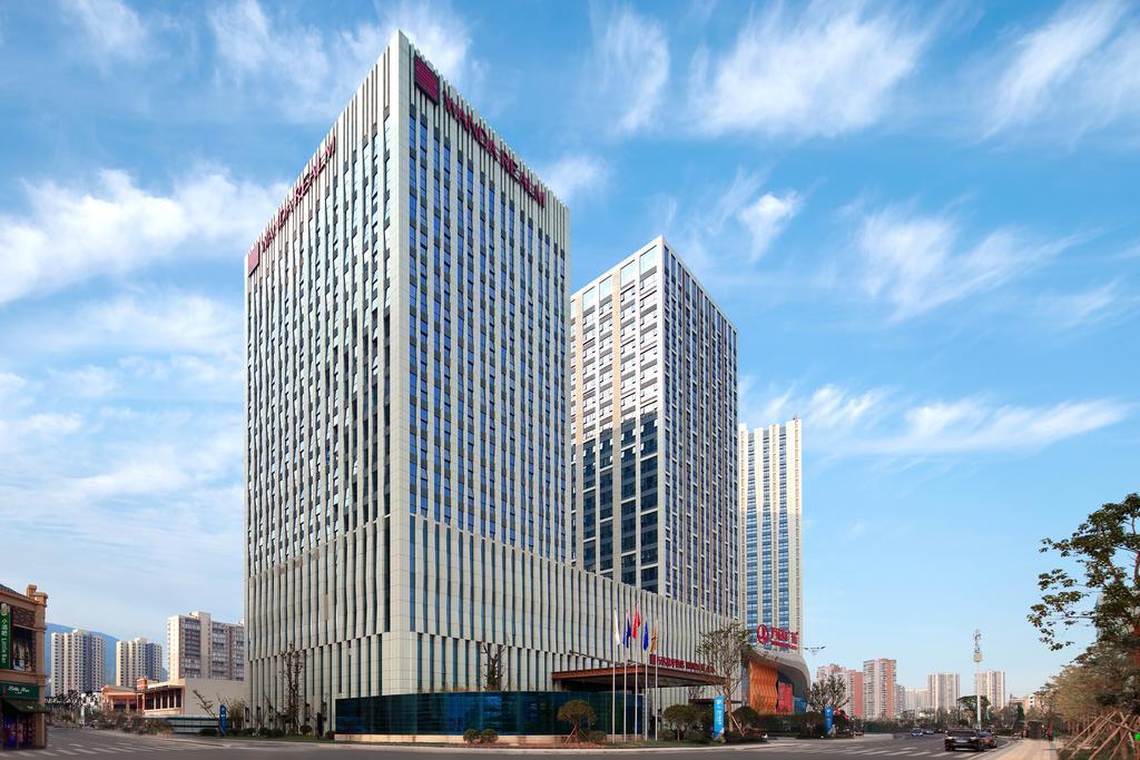 Wanda Realm Guangyuan Hotel Buitenkant foto